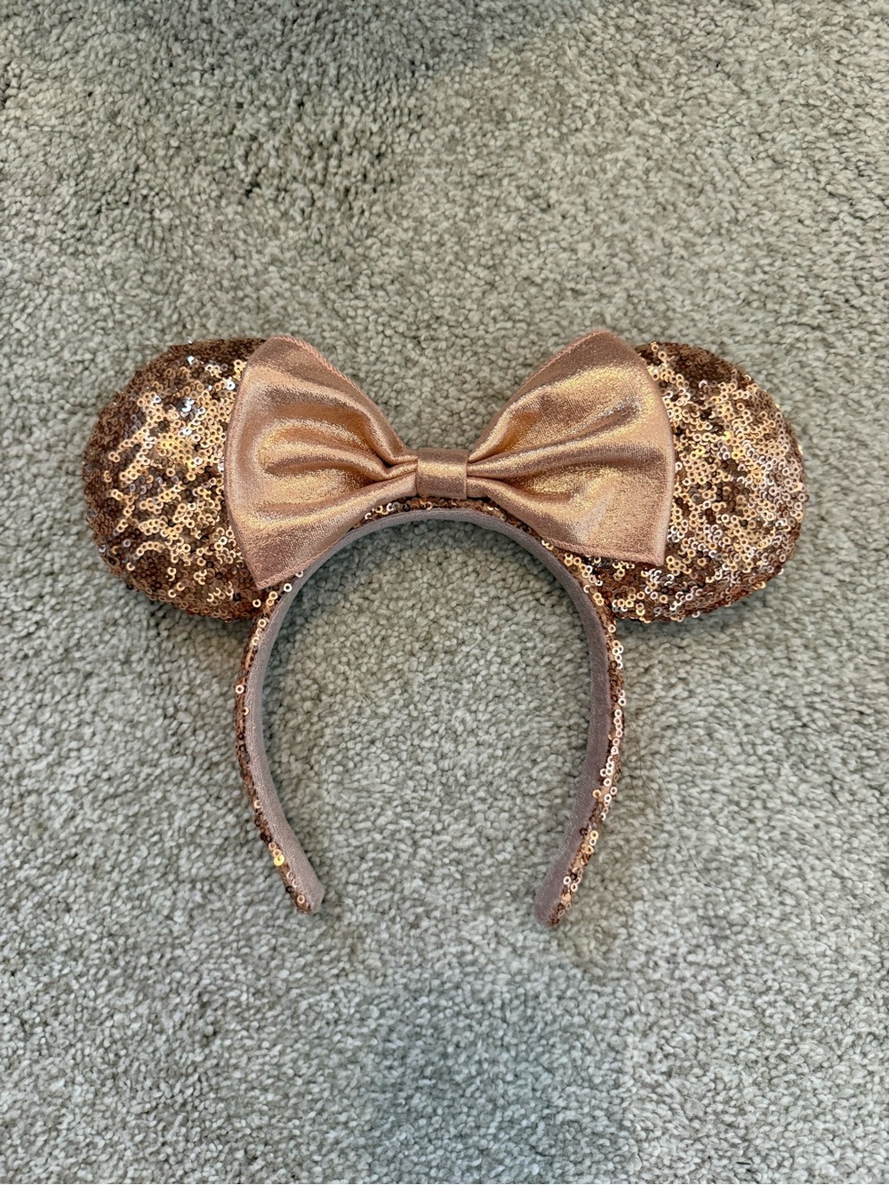 Rose Gold Worn One Day Minnie Ears